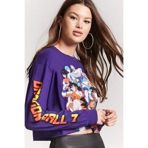 Dragon Ball Z Cropped Long-Sleeve
